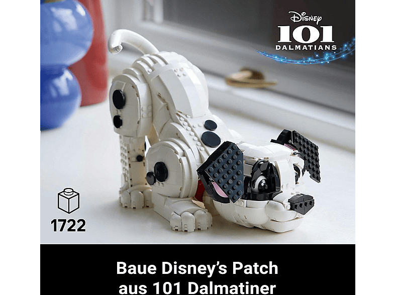 Lego Disney Classic 43269 Welpe aus 101 Dalmatiner Bausatz, Mehrfarbig — Foto 4 von 5