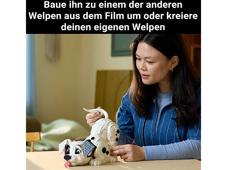 Lego Disney Classic 43269 Welpe aus 101 Dalmatiner Bausatz, Mehrfarbig — Foto 5 von 5