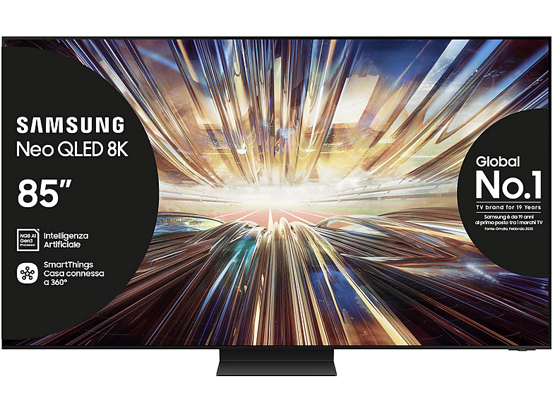 SAMSUNG QE85QN800DTXZT TV QLED, 85