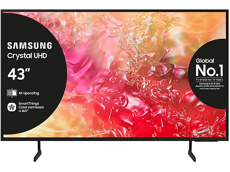 SAMSUNG UE43DU7170UXZT TV LED, 43 ”, UHD 4K