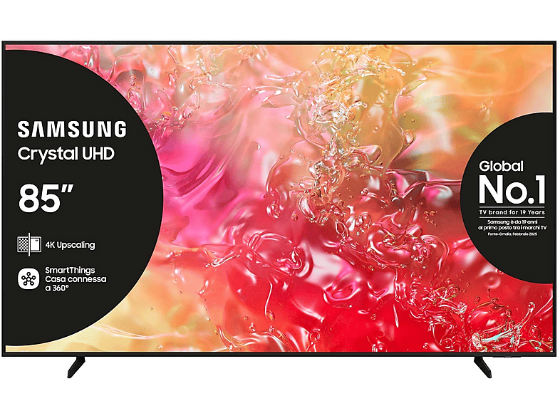 Samsung Ue85Du7170Uxzt TV Led, 85", UHD 4K