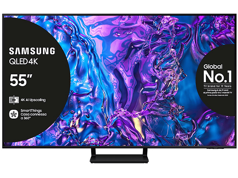Samsung Qe55Q70Datxzt TV Qled, 55", Qled 4K