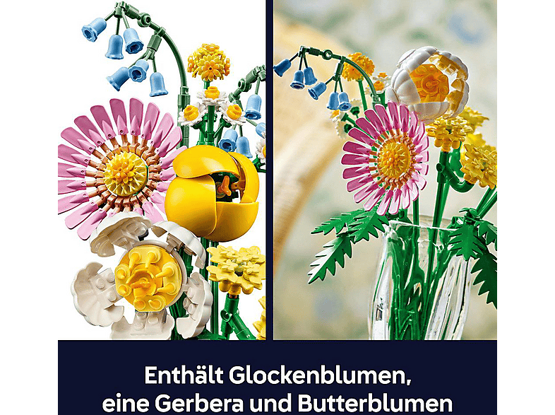 Lego Botanicals 10347 Kleiner Sommerstrauß Bausatz, Mehrfarbig — Foto 3 von 5