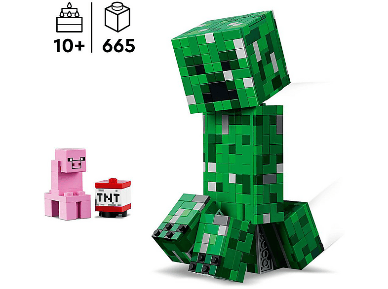 Thumbnail - LEGO Minecraft 21276 Der Creeper™ Bausatz, Mehrfarbig