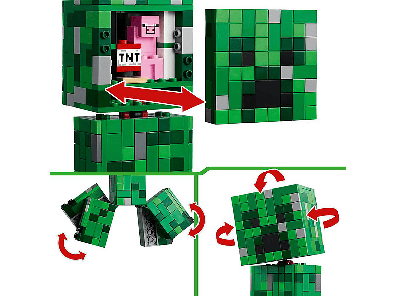 Lego Minecraft 21276 Der Creeper™ Bausatz, Mehrfarbig — Foto 4 von 5