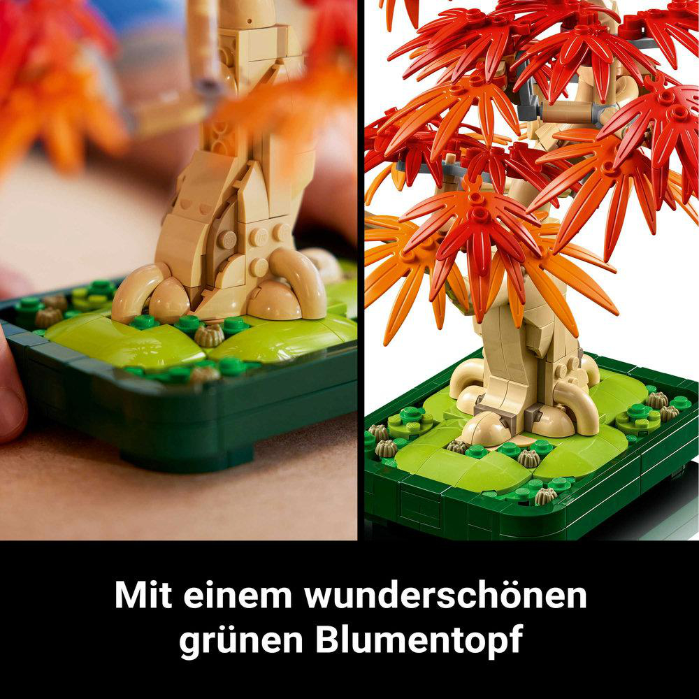 LEGO Botanicals 10348 Japanischer Roter Ahorn  Bonsai-Baum Bausatz,  Mehrfarbig Bausatz kaufen | SATURN