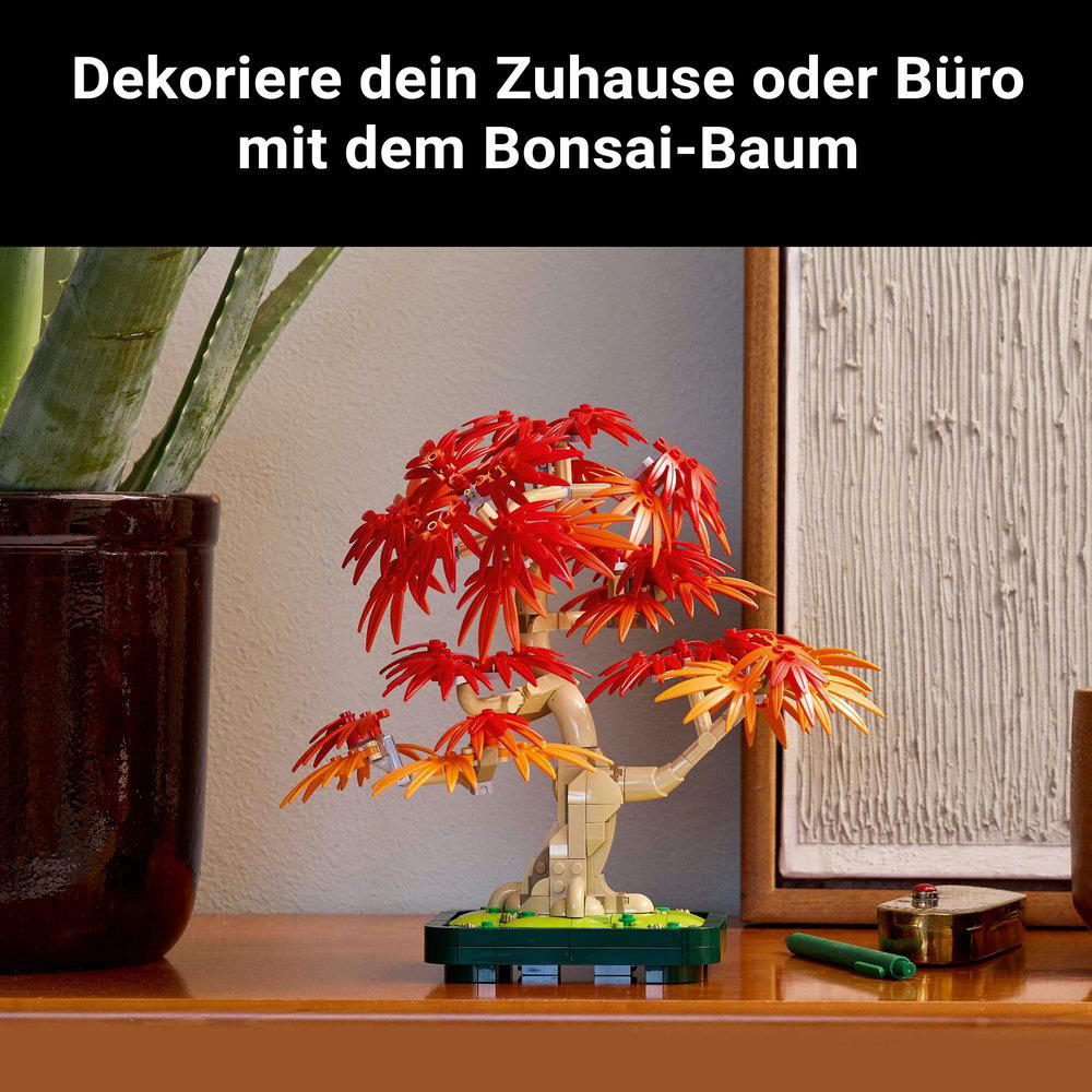 LEGO Botanicals 10348 Japanischer Roter Ahorn  Bonsai-Baum Bausatz,  Mehrfarbig | MediaMarkt
