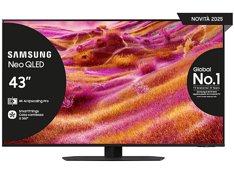 Samsung Qe43Qn90Fatxzt TV Oled, 43"
