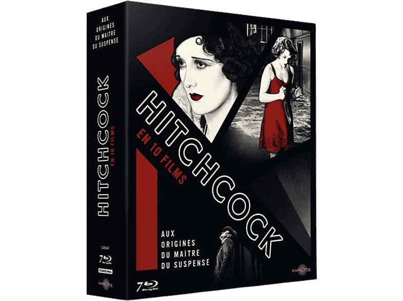 Carlotta Hitchcock En 10 Films : Aux Origines Du Suspense - Blu-ray