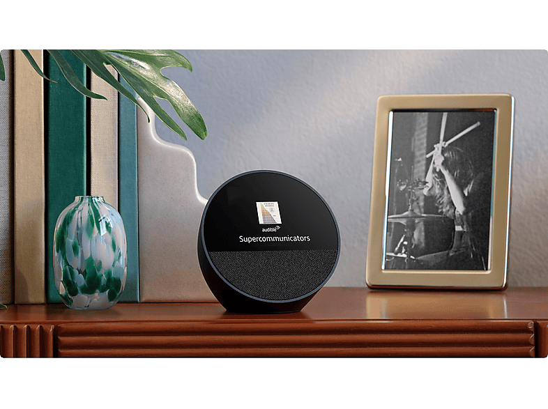 AMAZON Echo Spot Czarny – zdjęcie 2