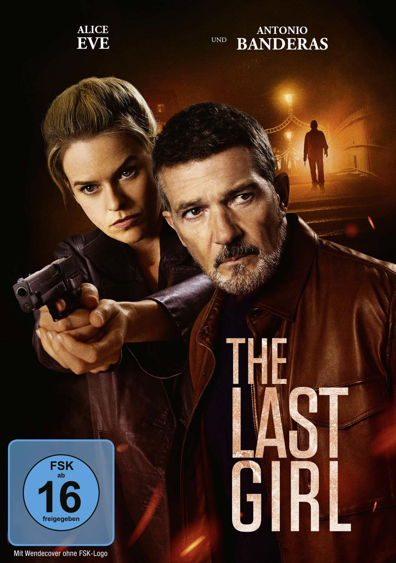 Filmposter: Alice Eve und Antonio Banderas. Eve zielt mit einer Pistole, Banderas schaut ernst. Im Hintergrund eine Brücke.