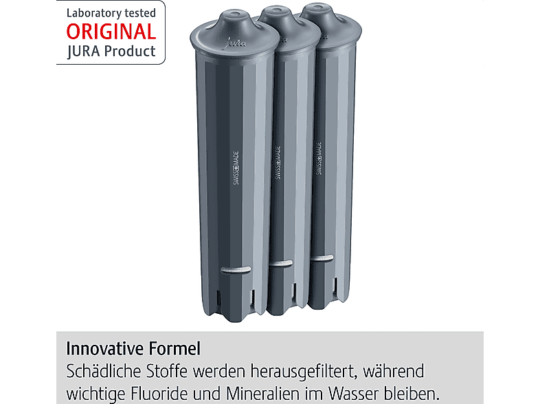 JURA 25065 Care Kit V3 Pflegereinigungs-Set Weiß