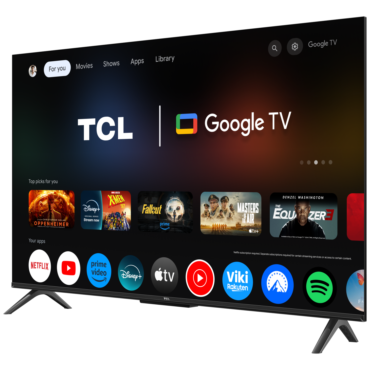 TCL 43P6K 4K UHD Google TV (2025) kopen? | MediaMarkt