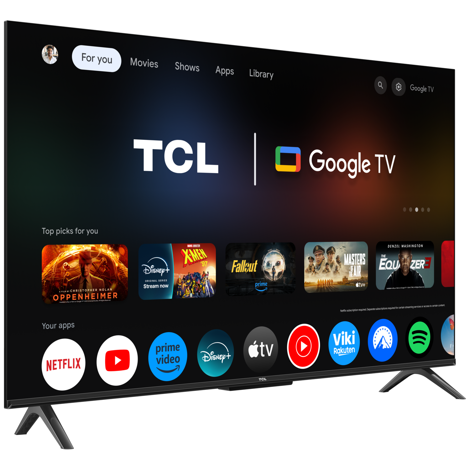 TCL 43P6K 4K UHD Google TV (2025) kopen? | MediaMarkt