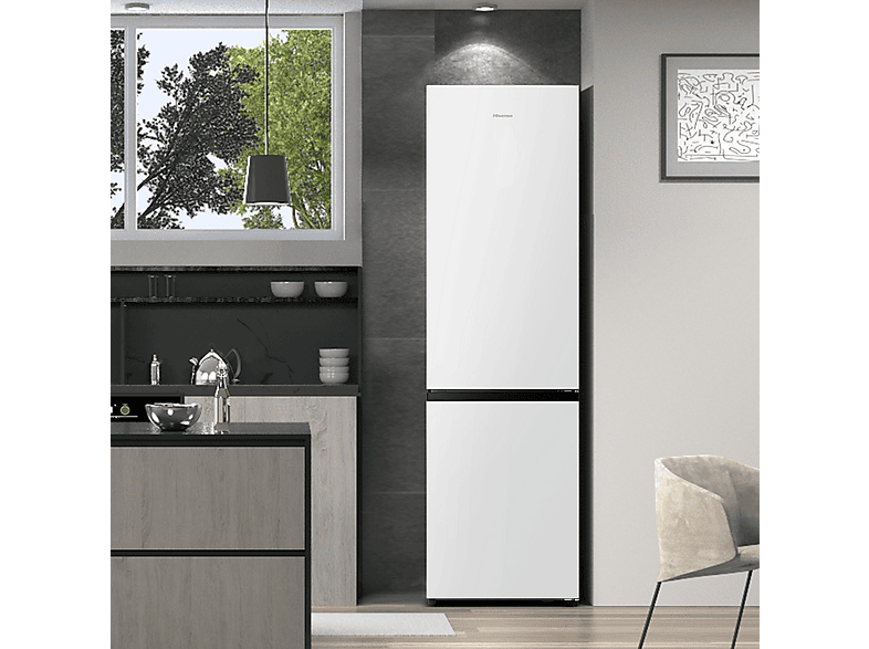 Frigorífico combi Hisense RB440N4BWE, 200 x 60 cm, blanco – imagen 2