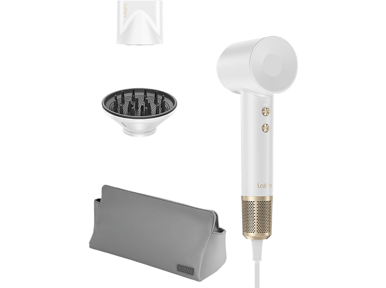 Laifen Haardroger Swift Premium Met IONische Technologie Wit/goud