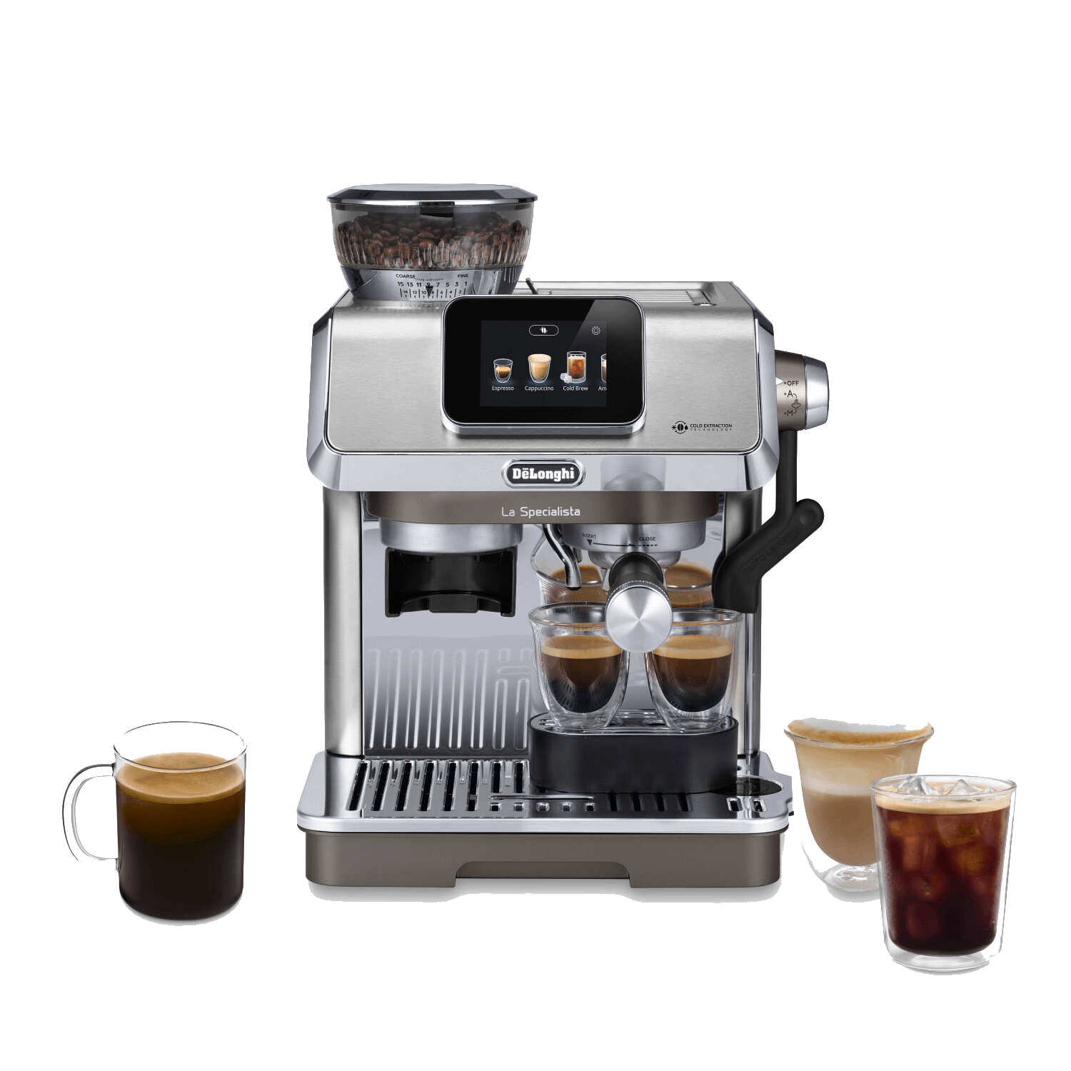 De Longhi La Specialista Touch Ec9455.m - Pistonmachine Metaal