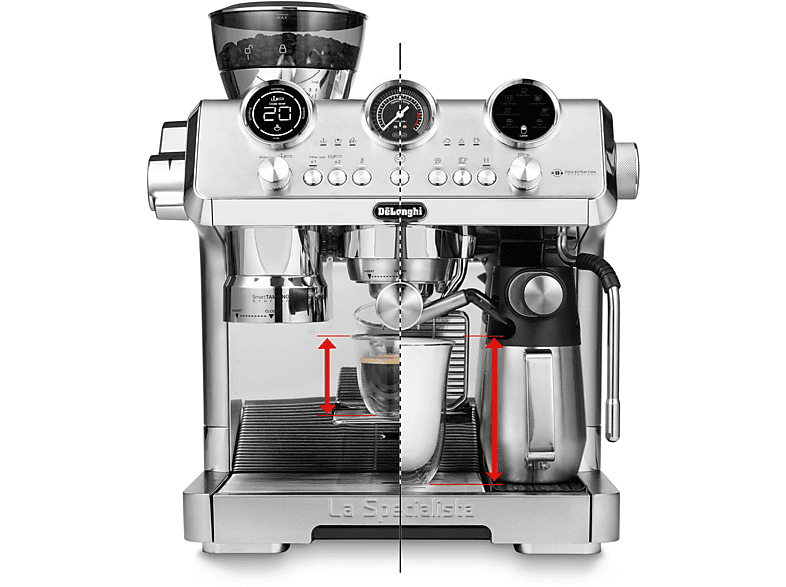 DE LONGHI La Specialista Maestro EC9885.M | Pistonmachine - Metaal