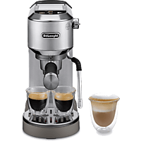 MediaMarkt DE LONGHI Dedica DUO EC890.M Pistonmachine Metaal aanbieding