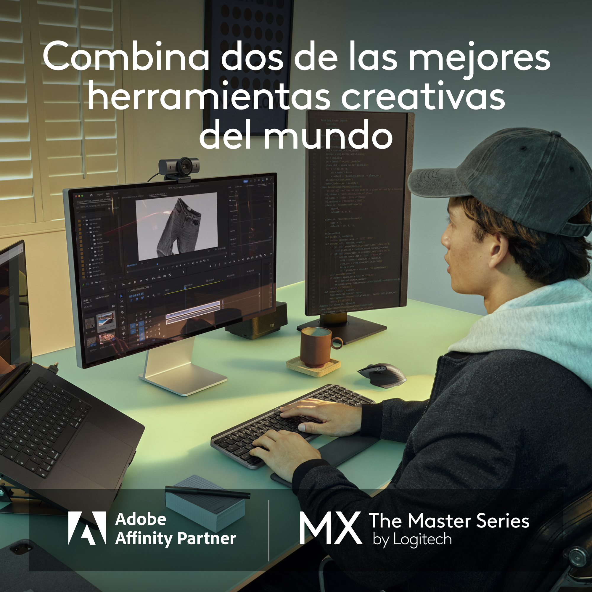 Un hombre sentado en un escritorio trabajando con una computadora, que tiene un monitor y un teclado.