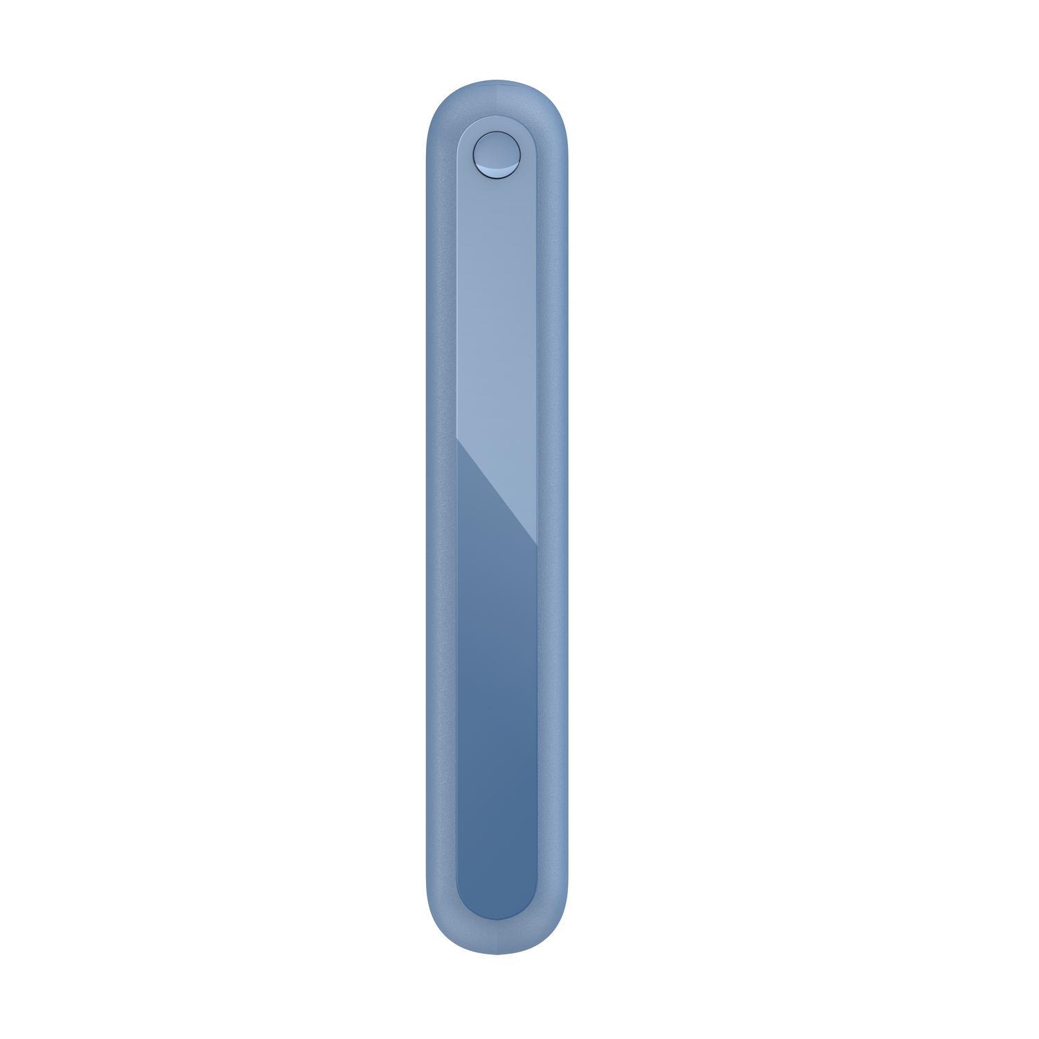 Light blue case. On a white background.
