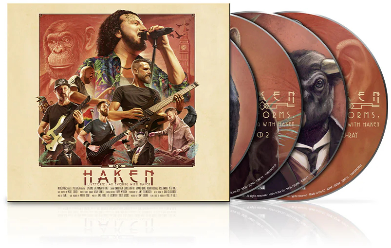 Haken - Liveforms: An Evening With (Limited Edition) (Digipak) (Slipcase) (CD + Blu-ray)