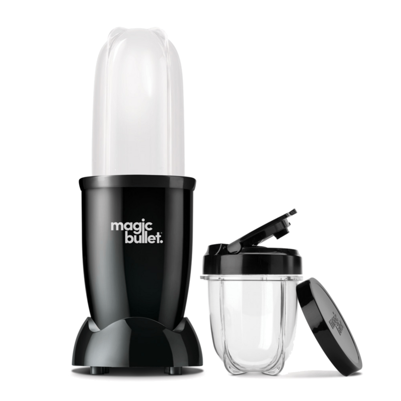 Magic Bullet Blender Glossy Zwart 7-Delige Set