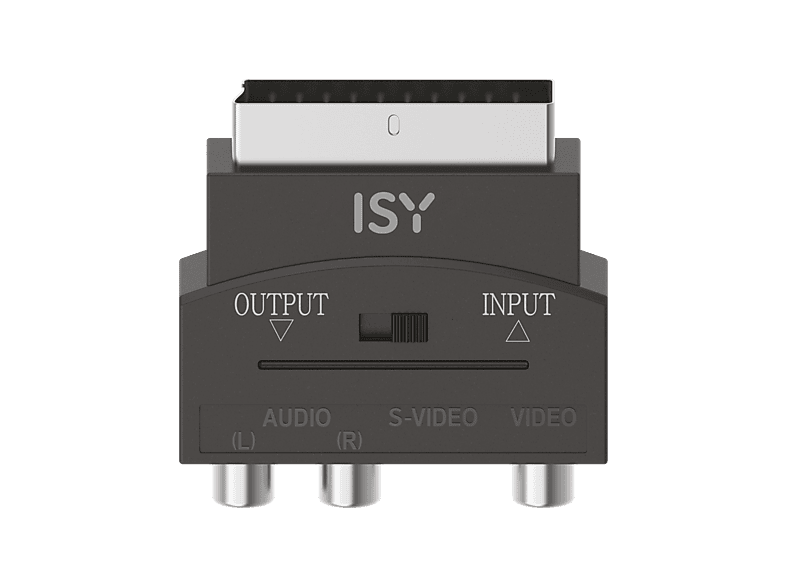 ISY IHD-9043 Videoadapter S-VHS/3xCinchScart | MediaMarkt