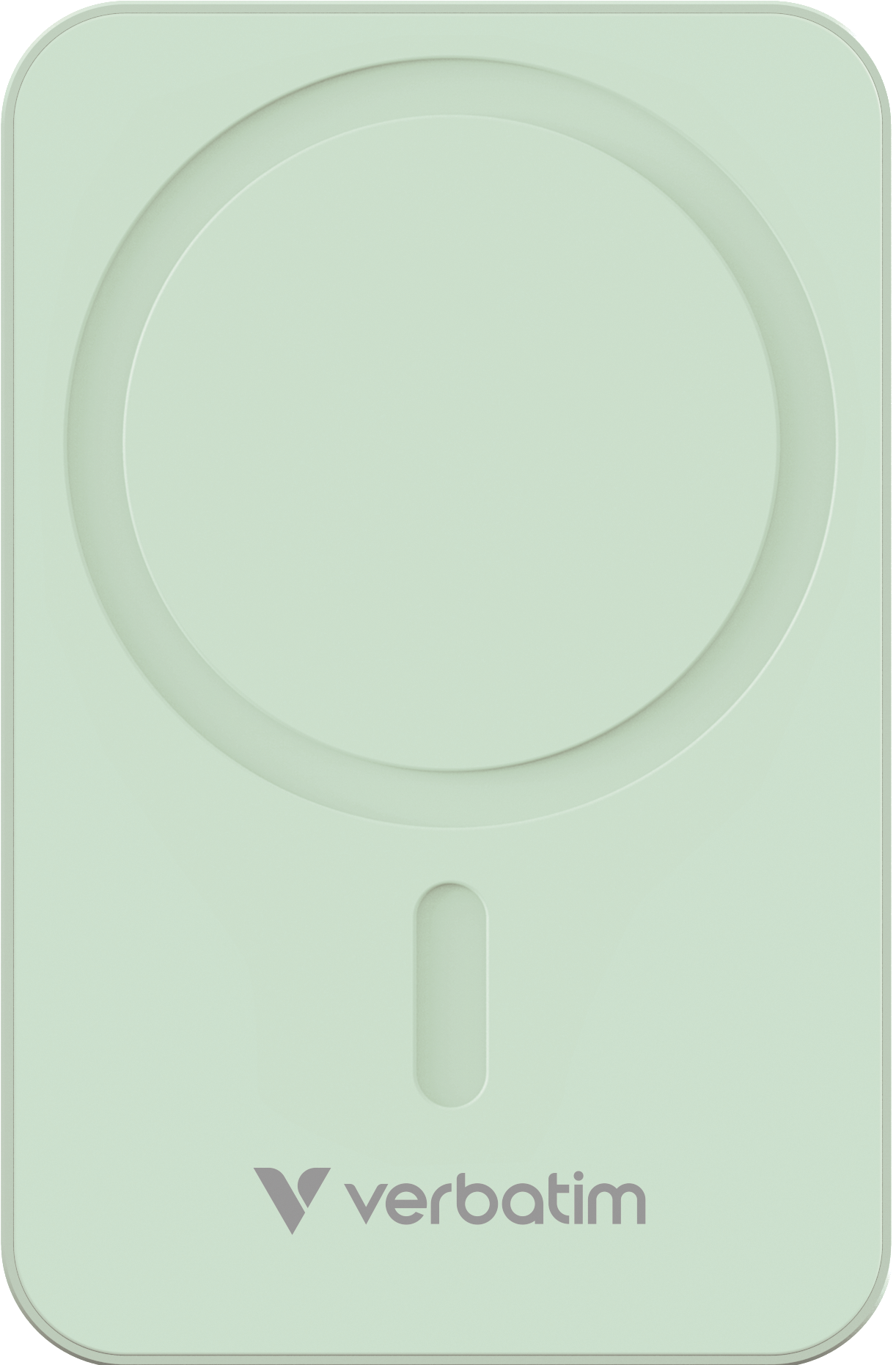 VERBATIM Charge 'n' Go Essentials vezeték nélküli mágneses powerbank 20000 mAh, zöld (32224)