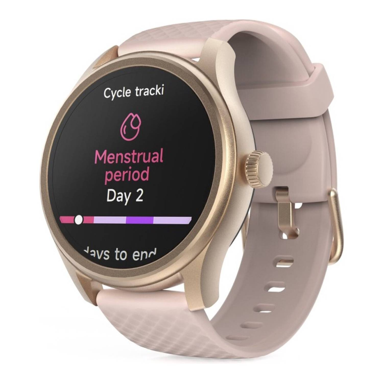 Hama Smartwatch 5010 Rond Slaapbewaking Waterdicht 1.38 Inch RosÉ