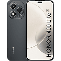MediaMarkt HONOR 400 Lite Zwart + Earbuds X7 Lite Wit - 256 GB Zwart aanbieding