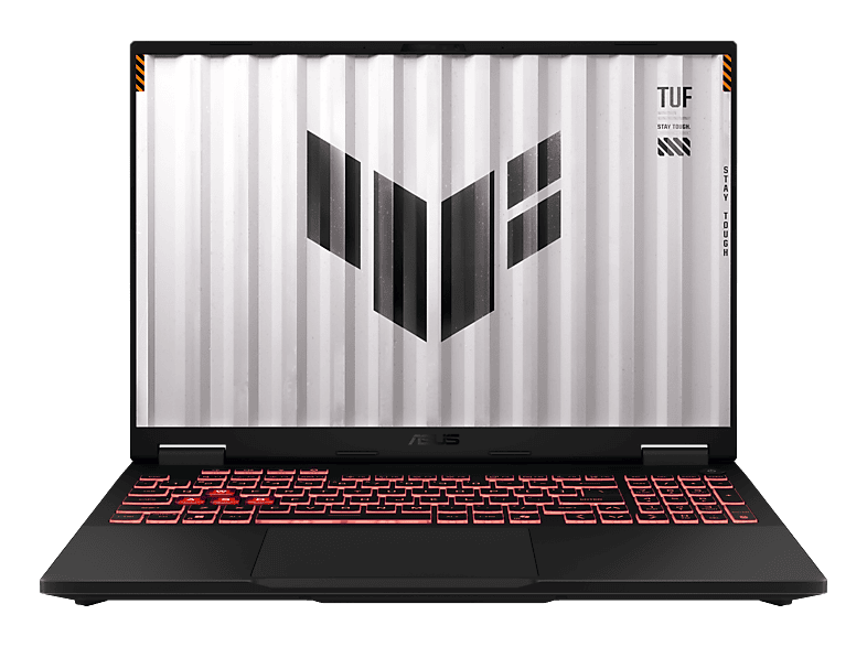 ASUS TUF Gaming A16 FA608UP-QT099W, Notebook, mit 16 Display, AMD Ryzen™ 7 260 Prozessor (16 MB Cache, bis zu 5.1 GHz), 32 GB RAM, 1 TB SSD, NVIDIA GeForce RTX™ 5070, Jaeger Gray, Windows 11 Home
