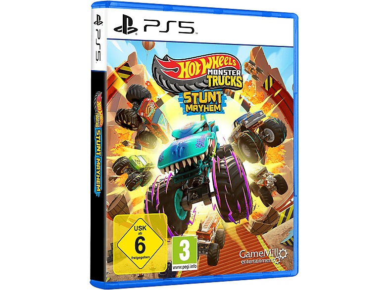 Thumbnail - Hot Wheels Monster Trucks: Stunt Mayhem - [PlayStation 5]