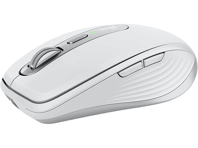 LOGITECH MX Anywhere 3S for Mac, Kabellose Maus, Bluetooth, Hellgrau