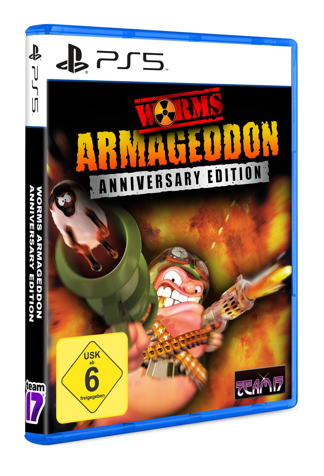 PS5 Spiel Worms Armageddon, Jubiläumsausgabe, USK 6.