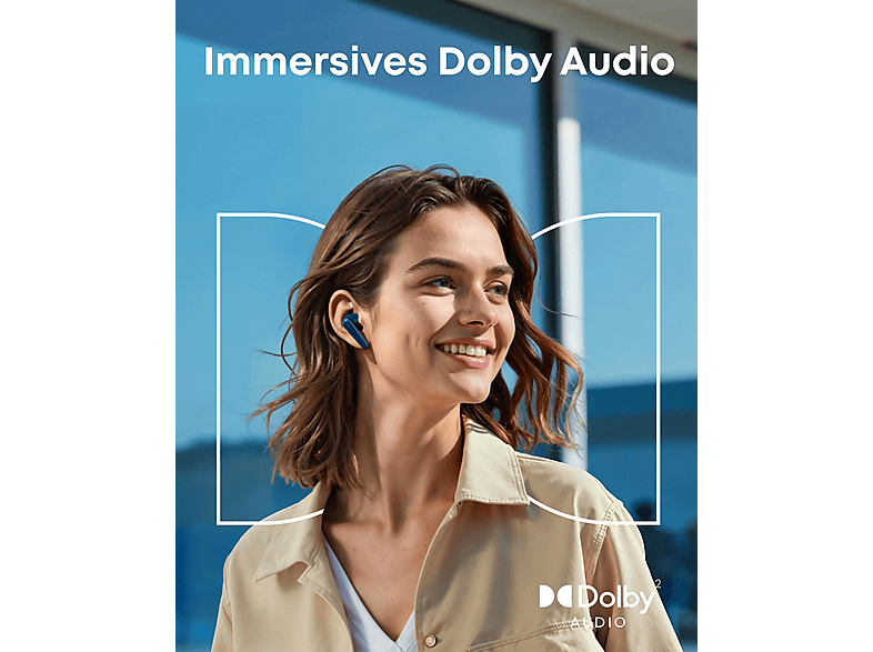 Thumbnail - SOUNDCORE BY ANKER Liberty 5, In-ear Kopfhörer Bluetooth Ozean-Blau