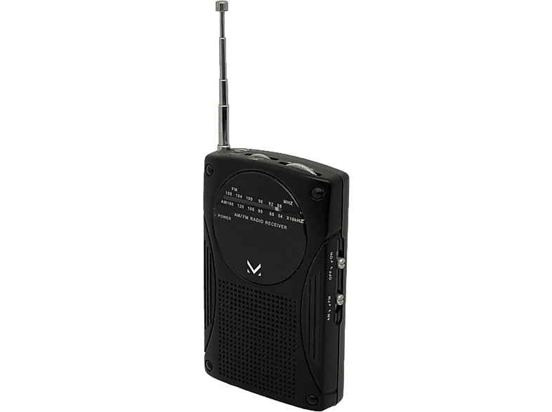 Radio portátil - NK Majestic RT20, AM/FM, Sintonización Analógica, Antena Telescópica, Salida Auriculares 3.5mm, Negro