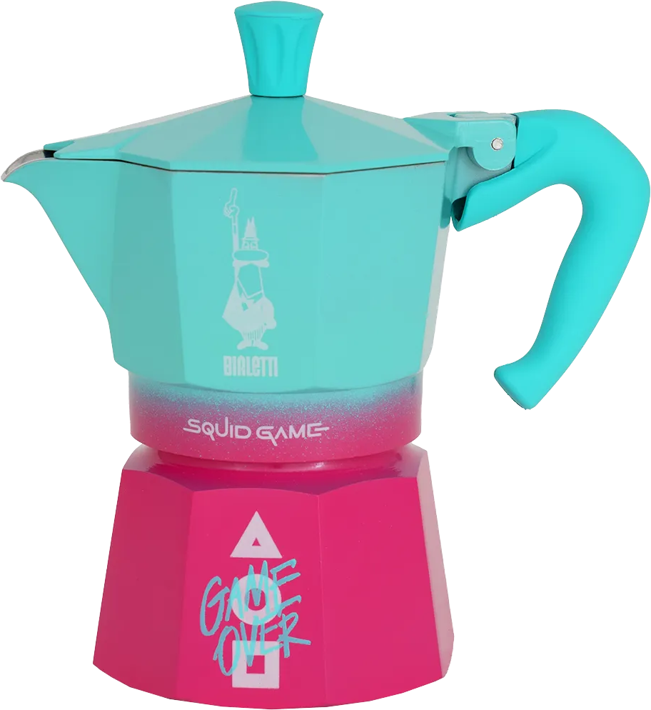 BIALETTI Moka Express kotyogó 3 adagos - SquidGames