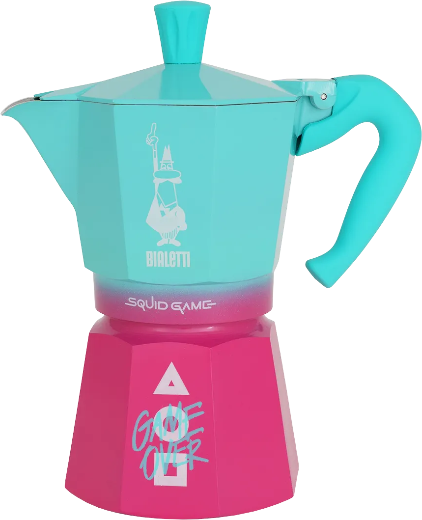 BIALETTI Moka Express kotyogó 6 adagos - SquidGames