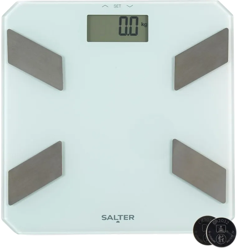 SALTER Testelemző személymérleg /üveg/ 150kg