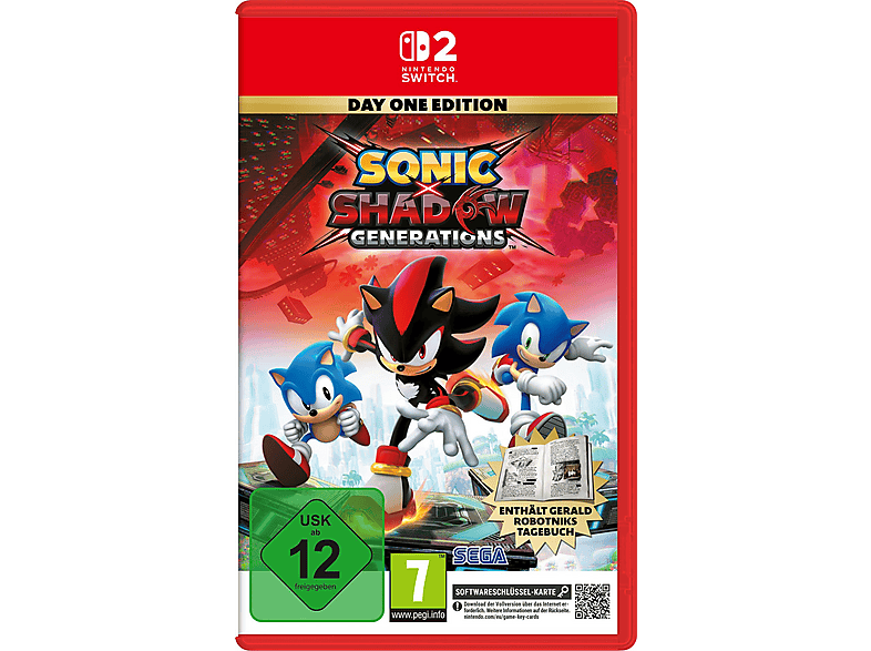 Sonic x Shadow Generations - Day One Edition - Nintendo Switch 2 [Game key card]