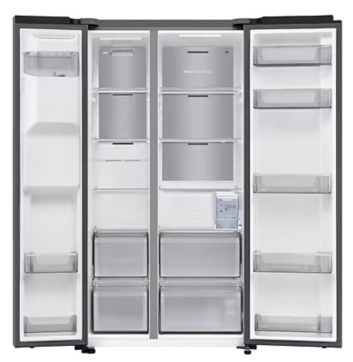 Chłodziarko-zamrażarka Side by Side SAMSUNG RS70F65KETEO AI