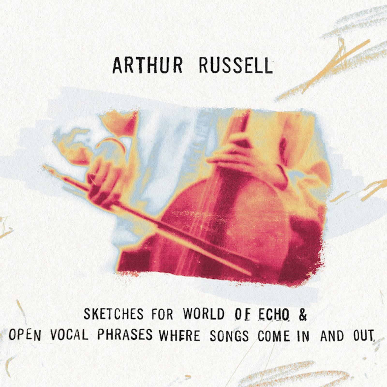 Cover eines Albums von Arthur Russell mit einer Person, die ein Cello spielt.