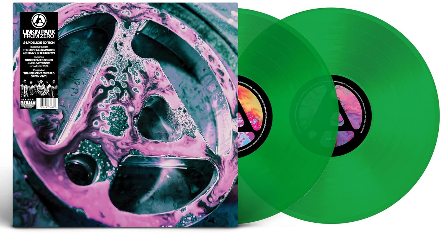 Linkin Park - From Zero (Deluxe Edition) (Translucent Emerald Green Vinyl) (Vinyl LP (nagylemez))