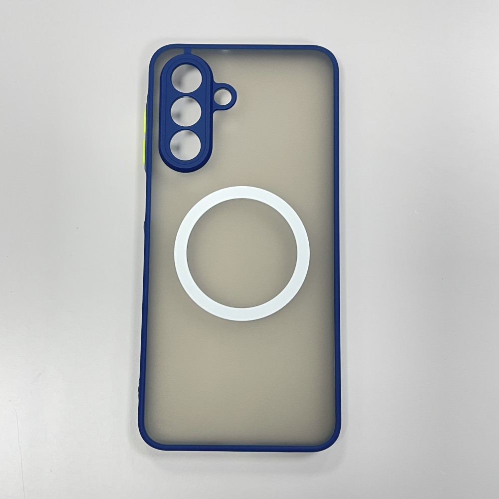 CASE AND PRO Samsung Galaxy A26 mágneses műanyag tok, kék-zöld (MATTM-A26-BLG)