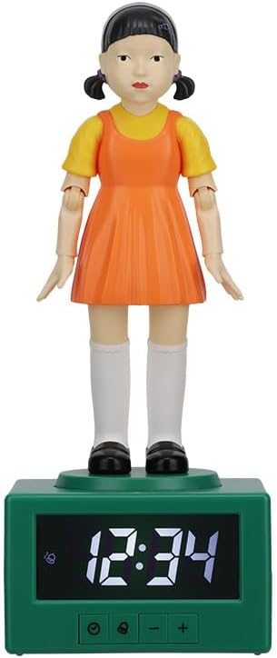 Squid Game - Young-hee ébresztőóra világítással