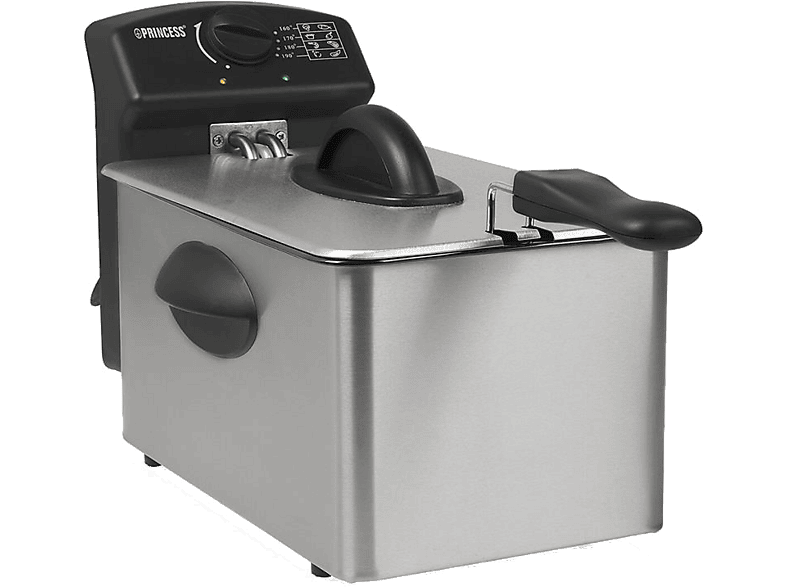 Freidora - Princess 182642, 2000 W, 4 l, De 130 °C a 190 °C, Acero inoxidable