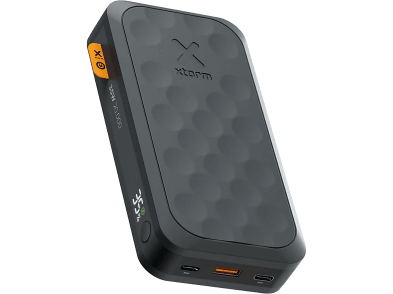 Powerbank - Xtorm FS5201, Universal, 35W, 3 puertos, 20000 mAh, Compatible con MacBook Neo, Negro