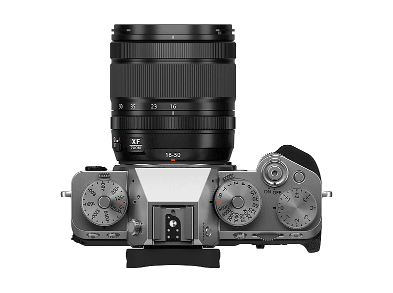 FUJIFILM X-T5 Kit Spiegellose Systemkamera mit Objektiv 16-50 mm, 7,6 cm Display Touchscreen, WLAN