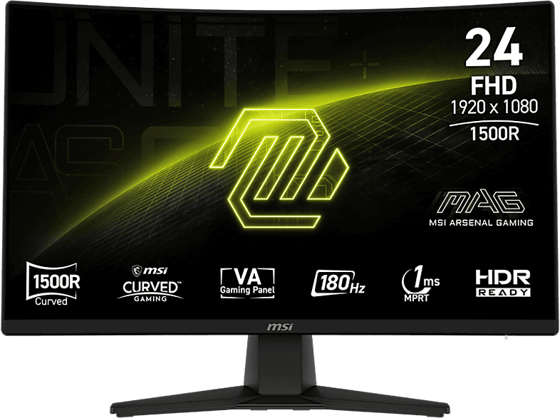 MSI MAG 242C 24インチ モニター 本体 180Hz Monitor gaming | MSI MAG 242C, 23.6